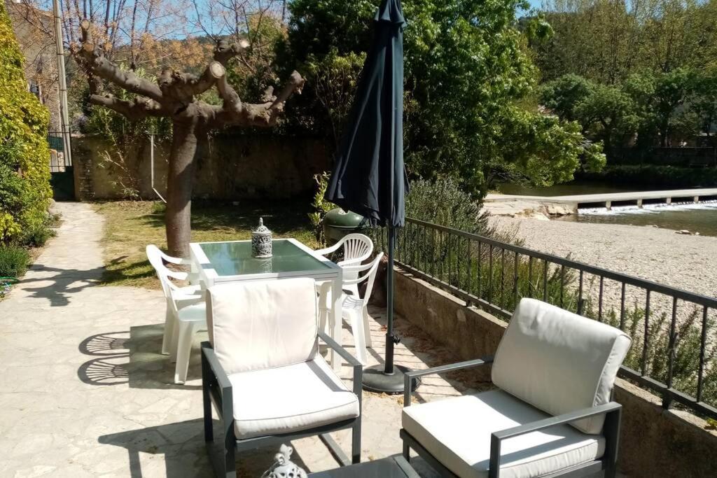 Character Filled House Overlooking The River Cesse Bize-Minervois Buitenkant foto